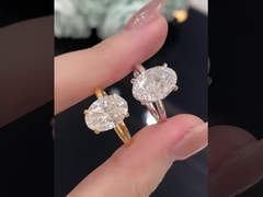 gioielli del diamante sviluppati laboratorio