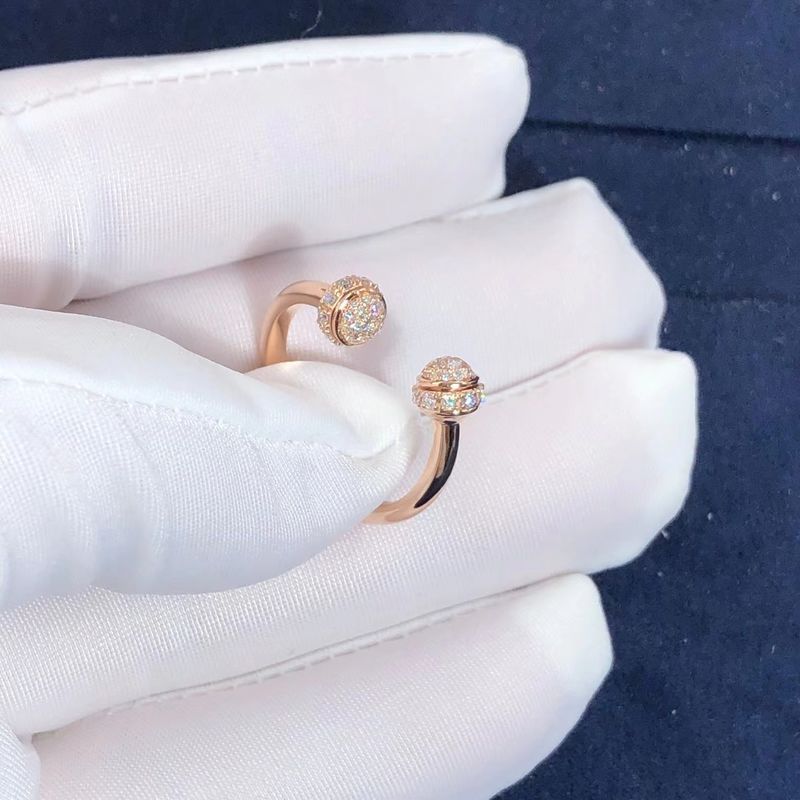 Qualità Cerchio aperto Diamond Ring Approx del possesso di Piaget delle donne. 0,34 Ct fabbrica
