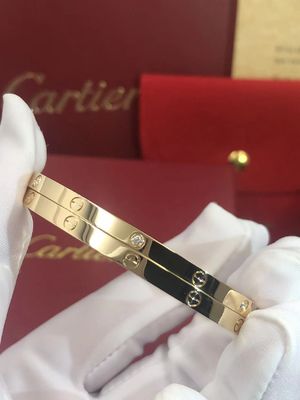 Qualità Diamanti del piccolo modello 6 del braccialetto dell'oro di AMORE 18K per le donne/uomini fabbrica