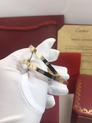 Qualità Diamanti del piccolo modello 6 del braccialetto dell'oro di AMORE 18K per le donne/uomini fabbrica