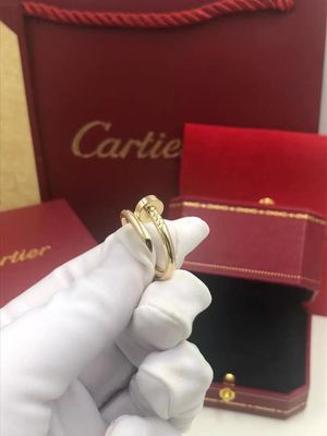 Qualità 18K oro Juste Un Clou Ring Yellow Rose Gold Pink bianca fabbrica