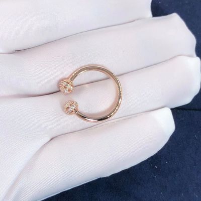Qualità Cerchio aperto Diamond Ring Approx del possesso di Piaget delle donne. 0,34 Ct fabbrica
