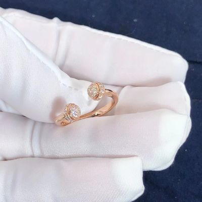 Qualità Cerchio aperto Diamond Ring Approx del possesso di Piaget delle donne. 0,34 Ct fabbrica