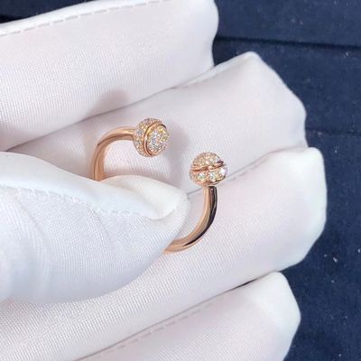 Qualità Cerchio aperto Diamond Ring Approx del possesso di Piaget delle donne. 0,34 Ct fabbrica