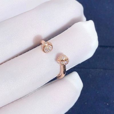 Qualità Cerchio aperto Diamond Ring Approx del possesso di Piaget delle donne. 0,34 Ct fabbrica