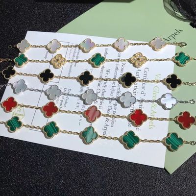 Qualità l'annata dell'oro 18K ha personalizzato i braccialetti Van Cleef & Arpels dell'oro fabbrica