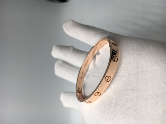 Qualità Braccialetto di lusso B6035617 di amore di Cartier dei gioielli del diamante dell'oro rosa senza diamanti fabbrica