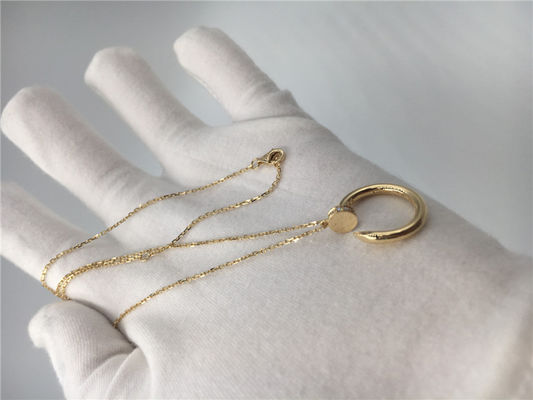 Qualità Juste Un Clou Necklace B7224512, collana di diamanti dell'oro giallo 18K fabbrica
