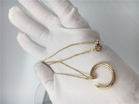 Qualità Juste Un Clou Necklace B7224512, collana di diamanti dell'oro giallo 18K fabbrica