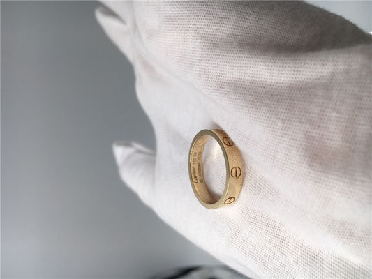 Qualità Amore su ordinazione Ring Wedding Band dei gioielli della parte alta di progettazione semplice fabbrica