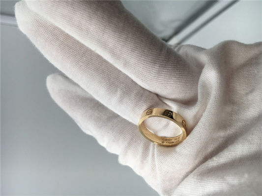 Qualità Amore su ordinazione Ring Wedding Band dei gioielli della parte alta di progettazione semplice fabbrica