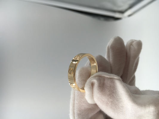 Qualità Le nozze degli uomini legano l'oro giallo di lusso dei gioielli 18K dell'oro nessuna pietra preziosa fabbrica
