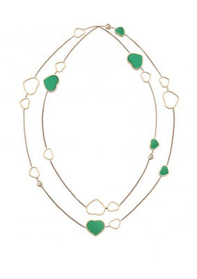 Qualità 0,15 collane di diamante felici dei gioielli lunghi di Chopard di carati per nozze delle signore fabbrica