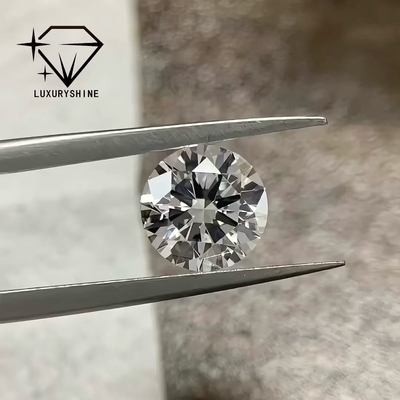 LuxuryShine 100% Real Diamond D-F Colore VVS2 Bianco Forma Rotonda Eccellente Taglio Diamanti Coltivati In Laboratorio Con Certificato IGI