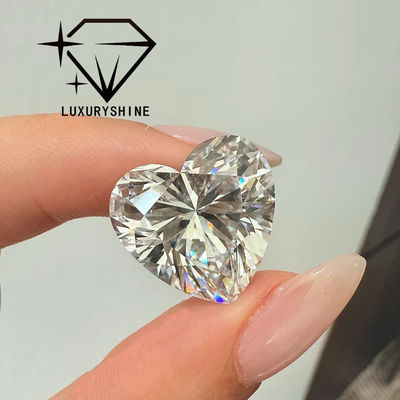 Qualità LuxuryShine VS2 Cuore Taglio Eccellente Diamante Coltivato in Laboratorio Diamanti Veri & Gioielli Nuziali & Supporto Gioielli Personalizzati Personalizzazione Speciale fabbrica