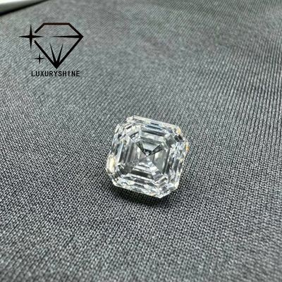Qualità LuxuryShine VVS-VS 0.1-10CT Asscher Shape Lab Diamante coltivato D-F Colore diamante bianco Con certificato IGI 3EX Pietre tagliate fabbrica