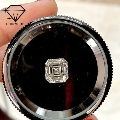 Qualità LuxuryShine VVS-VS 0.1-10CT Asscher Shape Lab Diamante coltivato D-F Colore diamante bianco Con certificato IGI 3EX Pietre tagliate fabbrica