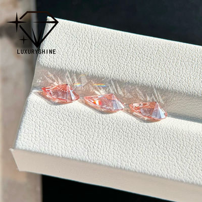 Qualità LuxuryShine 1-15CT Bianco rosa perla tagliata in laboratorio Diamante cresciuto VVS-VS Diamanti sciolti e gioielli da matrimonio e gioielli personalizzati fabbrica