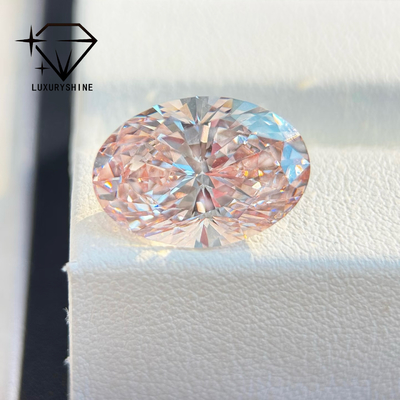 LuxuryShine 1-10CT Diamanti rosa Fancy Oval Lab Grown VVS-VS Diamanti sciolti Gioielli personalizzati con certificato IGI﻿