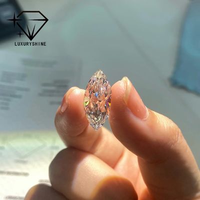 Qualità Coltivato in laboratorio Marquise Diamante VVS-VS D-F Colore IGI Certificato fabbrica