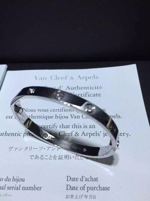 Qualità Oro dell'oro giallo Diamonds18k dei diamanti del braccialetto 4 di amore dei gioielli di marca fabbrica