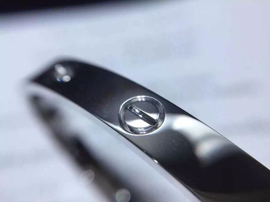Qualità Oro dell'oro giallo Diamonds18k dei diamanti del braccialetto 4 di amore dei gioielli di marca fabbrica