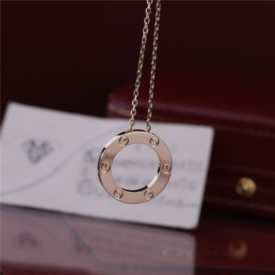 Qualità Oro giallo di lusso della collana 18K di amore dei gioielli del classico B7014200 fabbrica