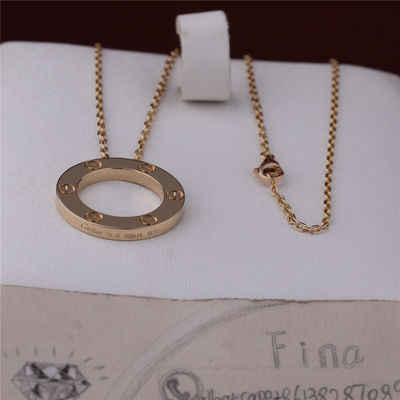 Qualità Oro giallo di lusso della collana 18K di amore dei gioielli del classico B7014200 fabbrica