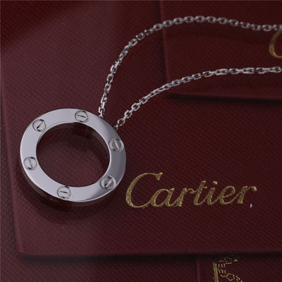 Qualità Oro bianco di lusso classico B7014300 della collana 18K di amore dei gioielli fabbrica