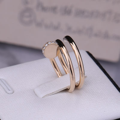 Qualità Diamanti dell'oro giallo di Juste Un Clou Ring In 18k del chiodo B4211800 fabbrica