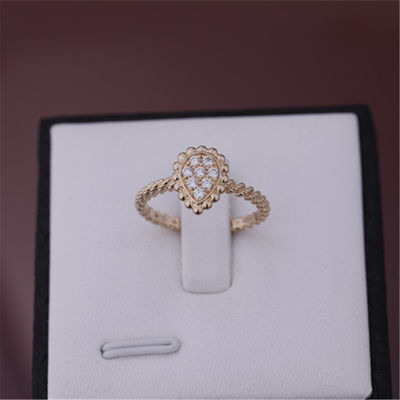 Qualità Oro rosa Diamond Ring di riferimento JRG02674 18K di motivo dell'anello XS di Boheme del serpente fabbrica