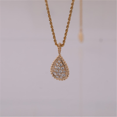 Riferimento di lusso JPN00554 del pendente m. Motif Medium Necklace di Boheme del serpente della fabbrica dei gioielli dell'oro della Cina