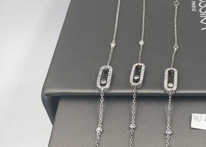 Qualità Braccialetto pieno dell'oro bianco di Diamond Paris Jewelry Small Size 18K in di riserva fabbrica